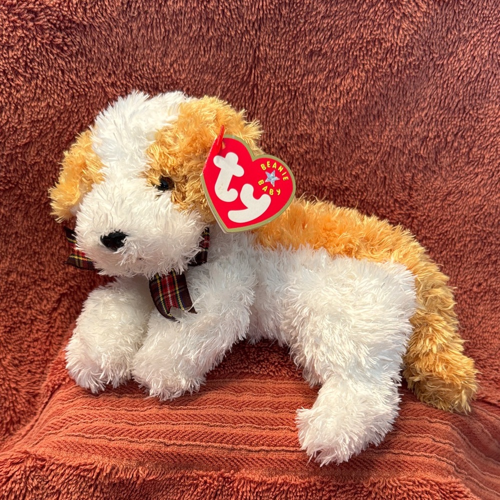 Ty Beanie Babies - Darling the Dog - Retired 2000 plush toy w/tags